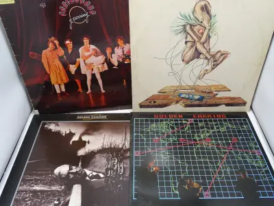 4 Golden Earring vinylplaten met hoes – kavel bij De Kringwinkel, Oostende