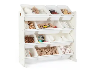 Cambridge Wit 12-Bin Speelgoedorganizer – kavel bij XL Auctions