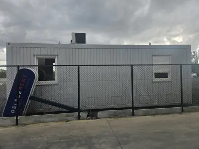 Bureaucontainer – veiling bij Openbare Verkopen, Ledegem
