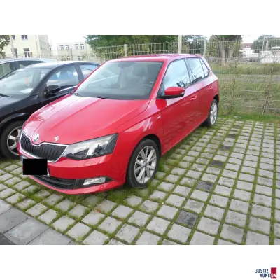 Skoda Fabia 1.0 MPI Clever rot – kavel bij Justiz-Auktion, Bremerhaven