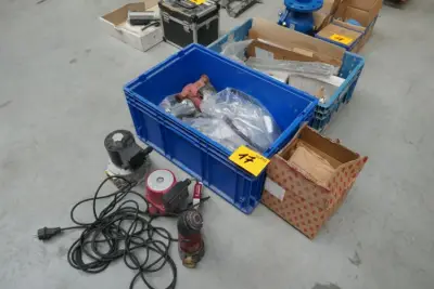 Industriele elektromagnetische gasklep - circulatiepomp - debietpomp – kavel bij Openbare Verkopen, Ooigem