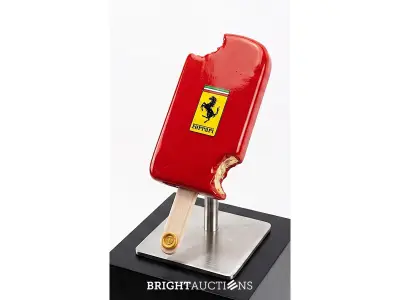 Ferrari Ice Cream | popart-object | unica | 22 cm – kavel bij Bright Auctions