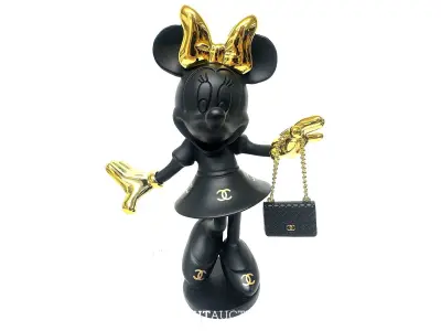 Mademoiselle Minnie Noir | 3D pop art 14/20 | 20 cm – kavel bij Bright Auctions