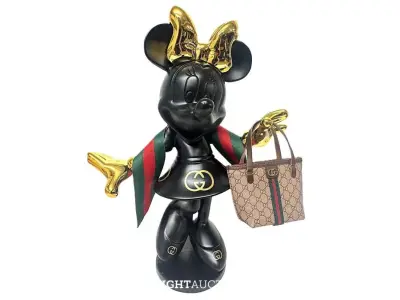 Minnie Gucci Noir | 3D pop art 2/20 | 20 cm – kavel bij Bright Auctions