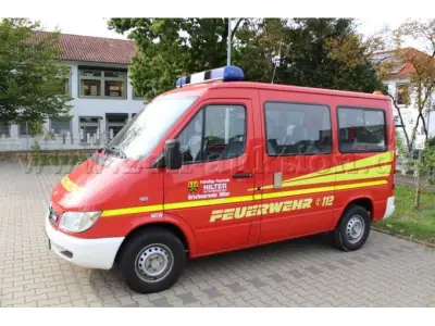 1 Mannschaftstransportwagen (MTW) Einsatzleitwagen (ELF1)-Daimlerchrysler Sprinter – kavel bij Zoll-Auktion, Hilter am Teutoburger Wald