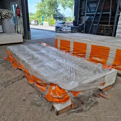 Ca. 48x Gipsvezelplaat Fermacell – kavel bij Onlineveilingmeester, Schaijk