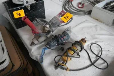 3 diverse werkmachines – kavel bij Openbare Verkopen, Ooigem