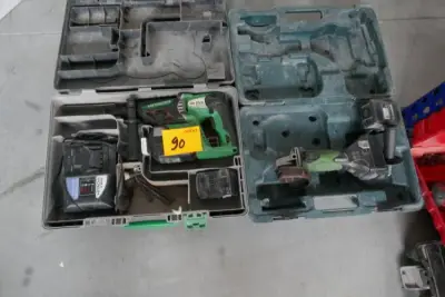 Boormachine en slijper HITACHI – kavel bij Openbare Verkopen, Ooigem