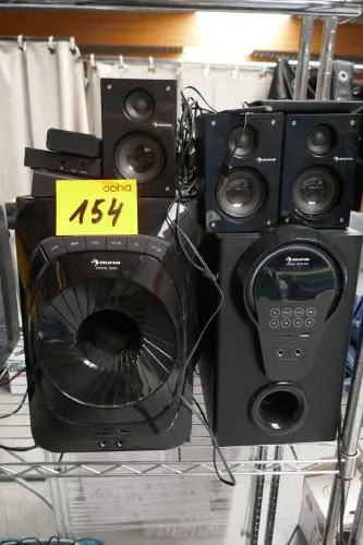 Surround-system AUNA Reeks luidsprekers – kavel bij Openbare Verkopen, Ooigem