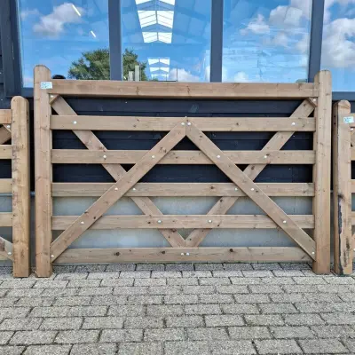 Enkele poort – kavel bij Onlineveilingmeester, Schaijk