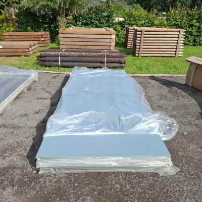Ca. 16x Cementvezelplaat James Hardie – kavel bij Onlineveilingmeester, Schaijk