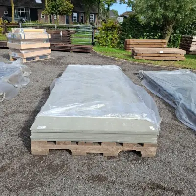 Ca. 13x Cementvezelplaat James Hardie – kavel bij Onlineveilingmeester, Schaijk