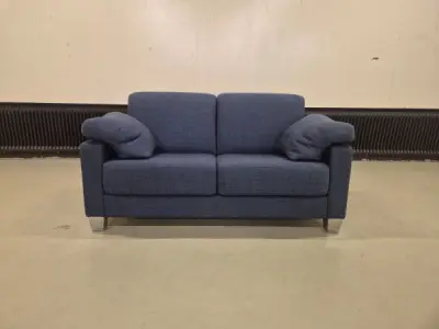de Sede DS17 - 2 zits Bank - Nieuw - Blauw – kavel bij XL Auctions