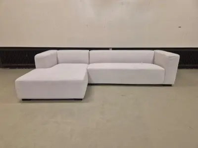 Tower Living - Glasgow - Hoekbank - Nieuw - Creme – kavel bij XL Auctions