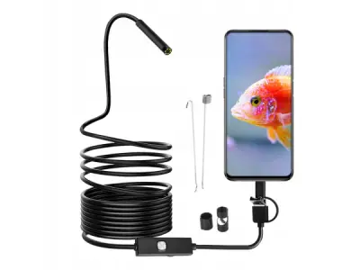 Endoscoop camera USB 1 meter waterdicht – kavel bij XL Auctions