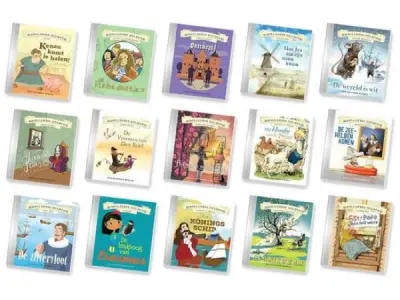 Hollandse Helden zilveren kinderboekjes set (15-delig) – kavel bij XL Auctions