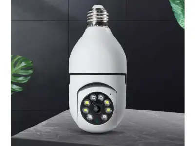 WiFi Beveiliging Camera E27 gloeilamp aansluiting 1080P – kavel bij XL Auctions