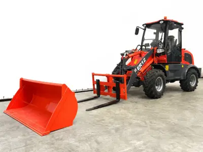 Everun knikwiellader met snelwissel ER12 – kavel bij XL Auctions