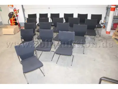 19 Freischwinger von Brunner, Modell Drive 232, gebraucht – kavel bij Zoll-Auktion, Berlin