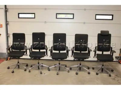 5 Bürodrehstühle von Steelcase, Modell Please, gebraucht – kavel bij Zoll-Auktion, Berlin