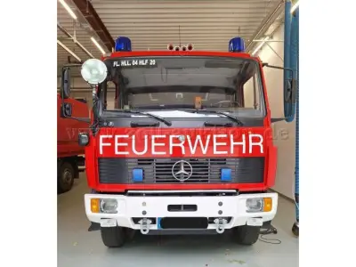1 Mercedes-Benz 1124 AF Allrad - Schlingmann-Aufbau LF 16/12 – kavel bij Zoll-Auktion, Hille