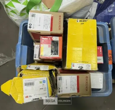 Bak mix schroeven/pluggen – kavel bij Belga Veilingen, Peer