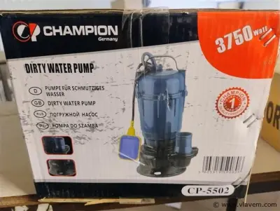 vuilwater dompelpomp met vlotter nieuw in doos – kavel bij Vlavem