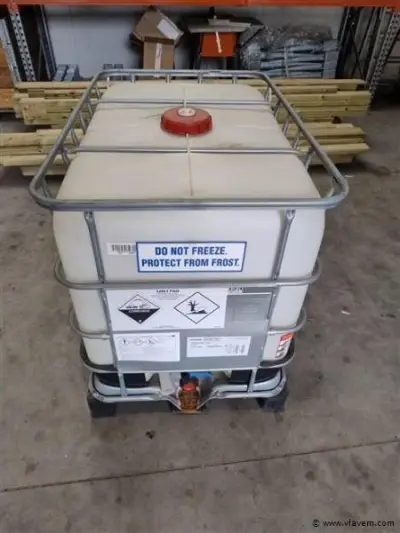 ibc tank 600 liter incl vulautomaat – kavel bij Vlavem