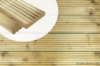 70 x vlonderplanken – kavel bij Vlavem