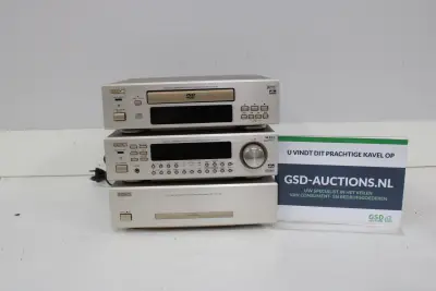 Denon System met DVD speler, AV Receiver en Amplifier – kavel bij GSD Auctions, Zoeterwoude