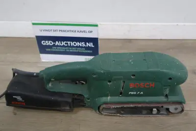 Bosch PBS 7 A Bandschuurmachine – kavel bij GSD Auctions, Zoeterwoude