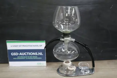 Vintage Cona Sifon koffiezetapparaat – kavel bij GSD Auctions, Zoeterwoude