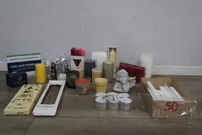 Grote verzameling Kaarsen – kavel bij GSD Auctions, Zoeterwoude