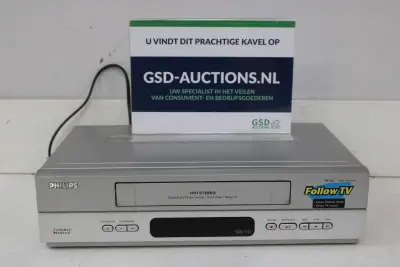 Philips VR 550 VHS Video Recorder – kavel bij GSD Auctions, Zoeterwoude