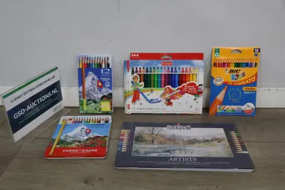 Verzameling kleurpotloden – kavel bij GSD Auctions, Zoeterwoude