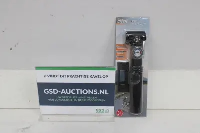 Crivit Sports luchtpomp met manometer – kavel bij GSD Auctions, Zoeterwoude