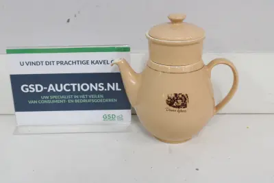 Douwe Egberts theepot – kavel bij GSD Auctions, Zoeterwoude