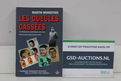 Boek Les Gueules Cassées door Martin Monestier – kavel bij GSD Auctions, Zoeterwoude