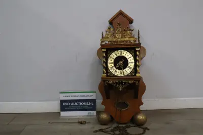 Zaanse Wandklok – kavel bij GSD Auctions, Zoeterwoude