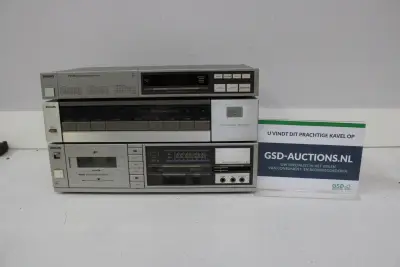 Philips FT144 tuner, CD200 speler en FC141 cassette recorder – kavel bij GSD Auctions, Zoeterwoude