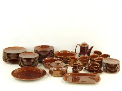 Pruskow Porceliet vintage jaren 70 Pools servies – kavel bij De Kringwinkel, Antwerpen