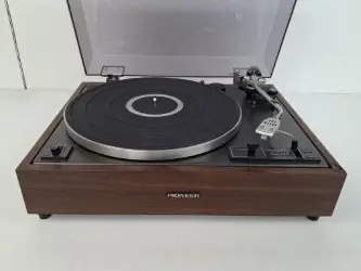Vintage platenspeler Pioneer PL-12D – kavel bij De Kringwinkel, Waardamme