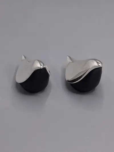 Joyas Design: mid century peper- en zoutvatje – kavel bij De Kringwinkel, Waardamme