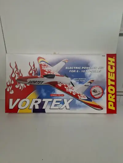 Protech Vortex RC Electric Powered Jet (ARTF) – In Originele Doos – kavel bij De Kringwinkel, Waardamme