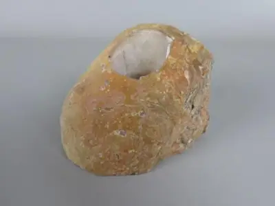 Agaat geode sfeerlicht / theelichthouder – kavel bij De Kringwinkel, Diest
