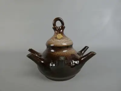 Keramieken ringkruik - F. Celik – kavel bij De Kringwinkel, Diest