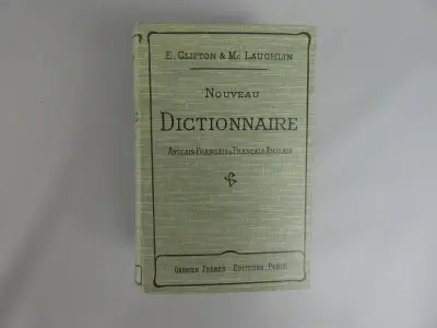 Frans-Engels Woordenboek (1906) – kavel bij De Kringwinkel, Diest