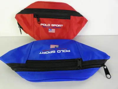 2-delige Polo Sport Ralph Lauren Vintage Heuptasjesset (OVP) – kavel bij De Kringwinkel, Heverlee