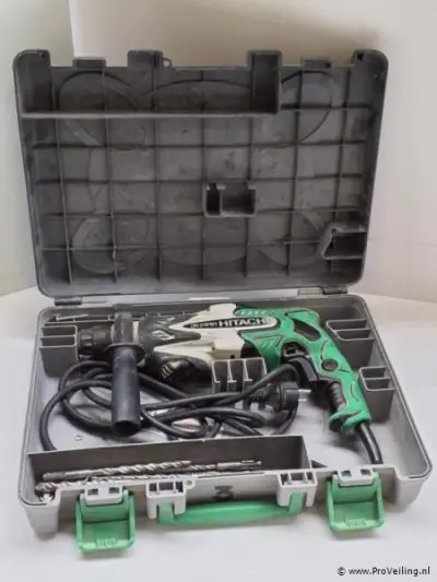 Hitachi elektrische boorhamer DH 24PB3 – kavel bij ProVeiling, Waddinxveen