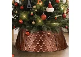 Lanpn metalen kerstboomkraag, 36 inch diameter – kavel bij Desvo Veilingen, Brugge X-Mas That Time Of The Year